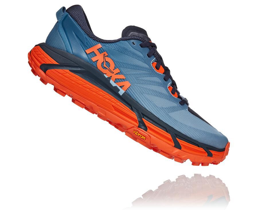 Zapatillas Trail Hoka One One Hombre - Mafate Speed 3 - Azules - ROA289673